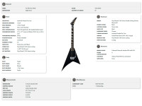 Jackson Pro Plus Pure Metal Rhoads BK Jackson Pro Plus Pure Metal Rhoads BK
